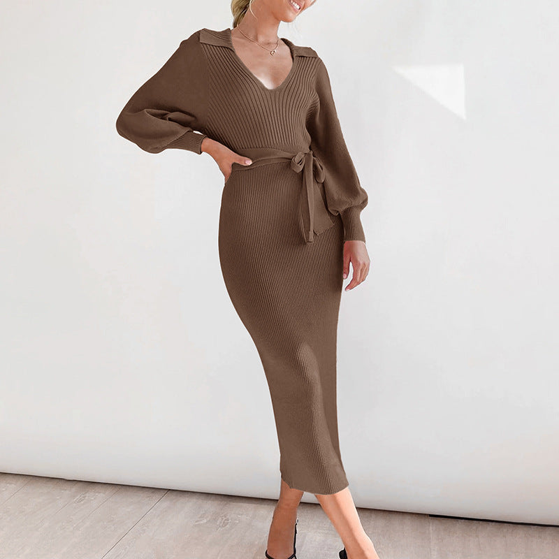 long sleeve maxi sweater dress Noir Riviera Elegant Knit ? Bodycon Dre Faviana 11052 - Cross WAIST Wrap the tape romper Change Color (10 $):As pictured
